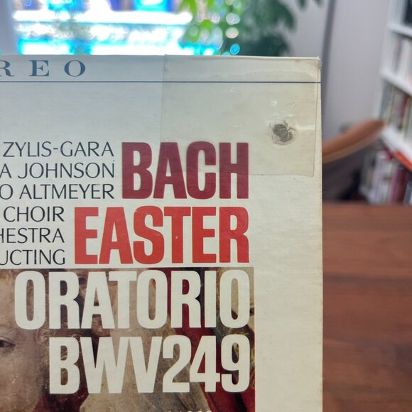 Bach Easter Oratorio BWV.249 LP Wolfgang Gonnenwein LP Angel S-1-36322 Germany - Picture 9 of 9